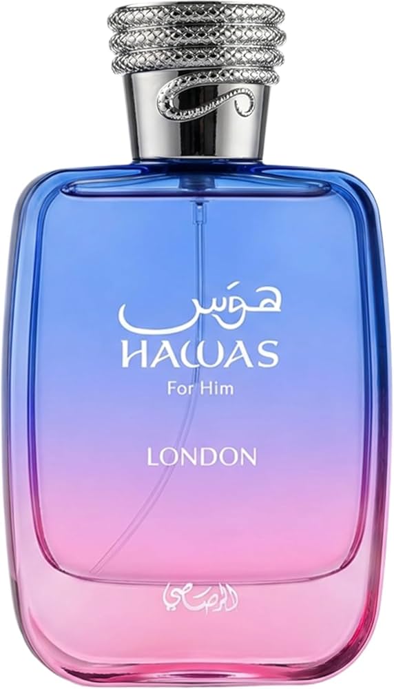 Hawas London for Him Eau De Parfum Spray by Rasasi 100ml/3.4oz