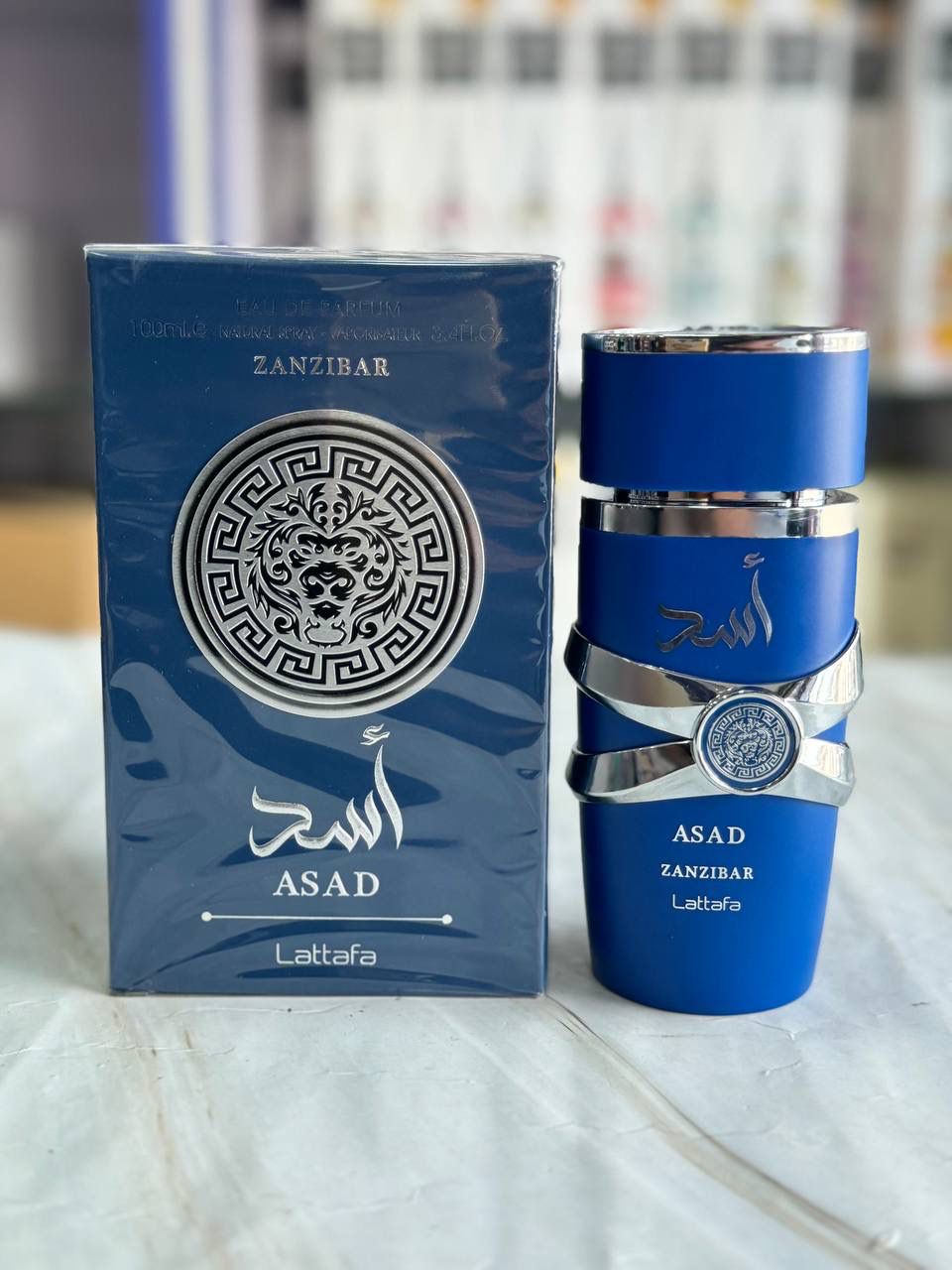 Lattafa Asad Zanzibar Extrait de Parfum 100ml Blue